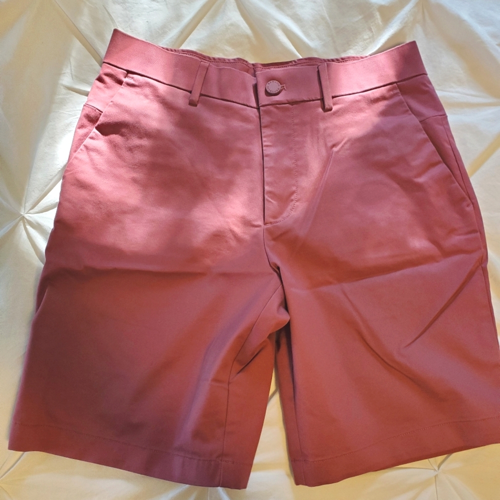 Men's Banana Republic Aiden Shorts 30" Waist 9" Length Pink